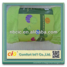 Мягкого флиса сплошной цвет дешевые флисовой супер мягкие одеяла на складе